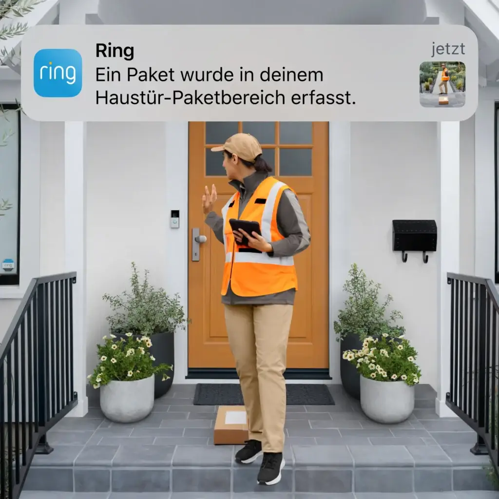 ring doorbell paket